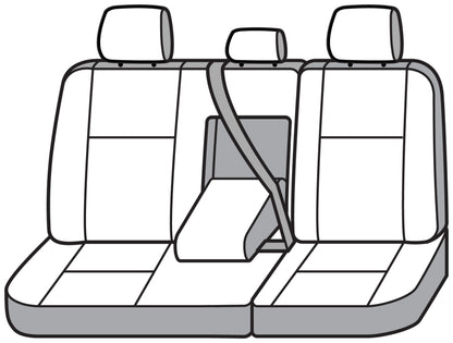 Covercraft 23-24 Toyota Sequoia 2nd Waterproof Polyester SeatSaver Second Row Seat Covers - Grey SS8544WFGY SS8544WFGY Photo - out of package