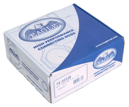 Eagle SBC Forged 4340 I-Beam Rods 6.000 w/7/16 Bolts EAGFSI6000B FSI6000B Photo - in package