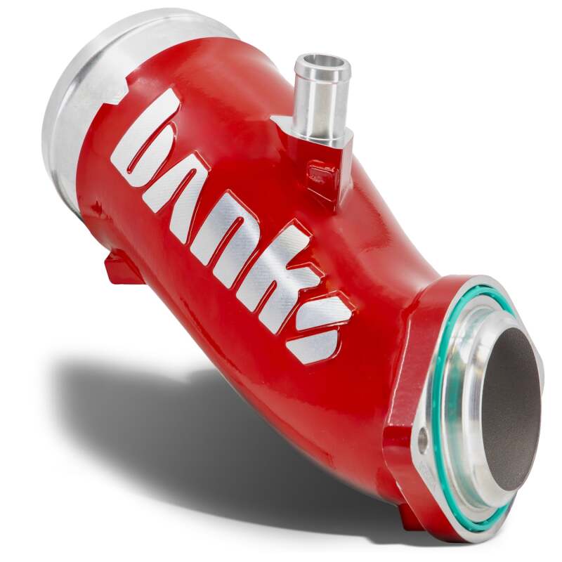 Banks Power 17-24 Chevrolet/GMC 2500/3500 6.6L Duramax L5P Monster-Ram Turbo Inlet Elbow - Red 42792-R 42792-R Photo - Primary