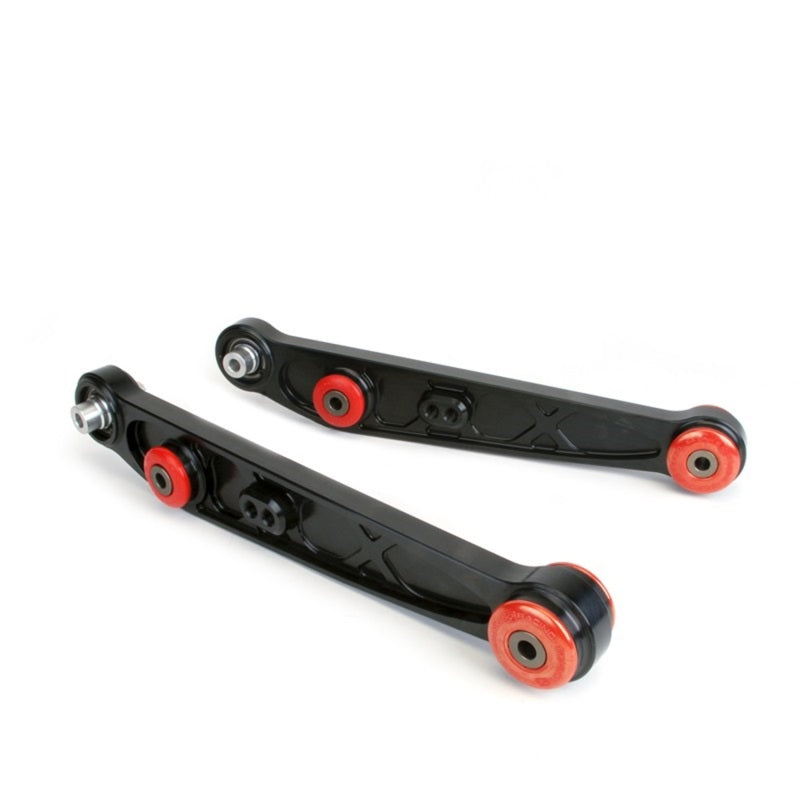 Skunk2 Black Alpha Series Rear Lower Control Arm Set Honda/Acura EG/DC 542-05-1195 Photo - Primary