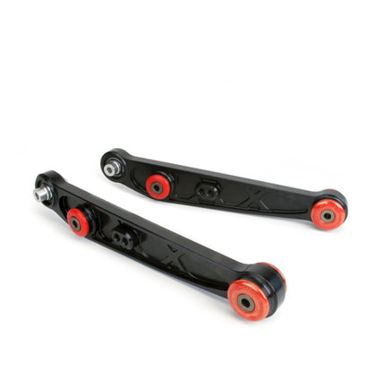 Skunk2 Black Alpha Series Rear Lower Control Arm Set Honda/Acura EG/DC 542-05-1195 Photo - Primary