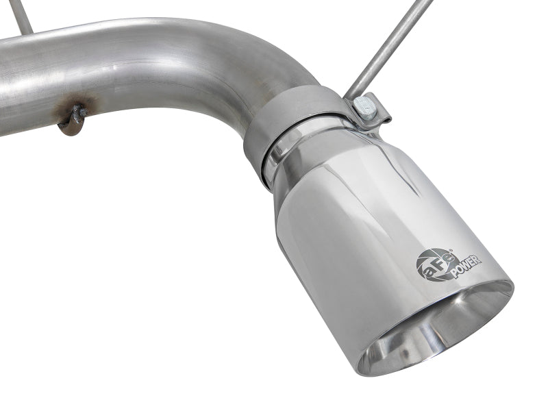 aFe Large Bore HD 3in 304 SS Cat-Back Exhaust w/ Polished Tips 14-19 Jeep Grand Cherokee V6-3.6L 49-38078-P 49-38078-P Photo - Unmounted