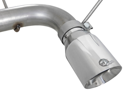 aFe Large Bore HD 3in 304 SS Cat-Back Exhaust w/ Polished Tips 14-19 Jeep Grand Cherokee V6-3.6L 49-38078-P 49-38078-P Photo - Unmounted