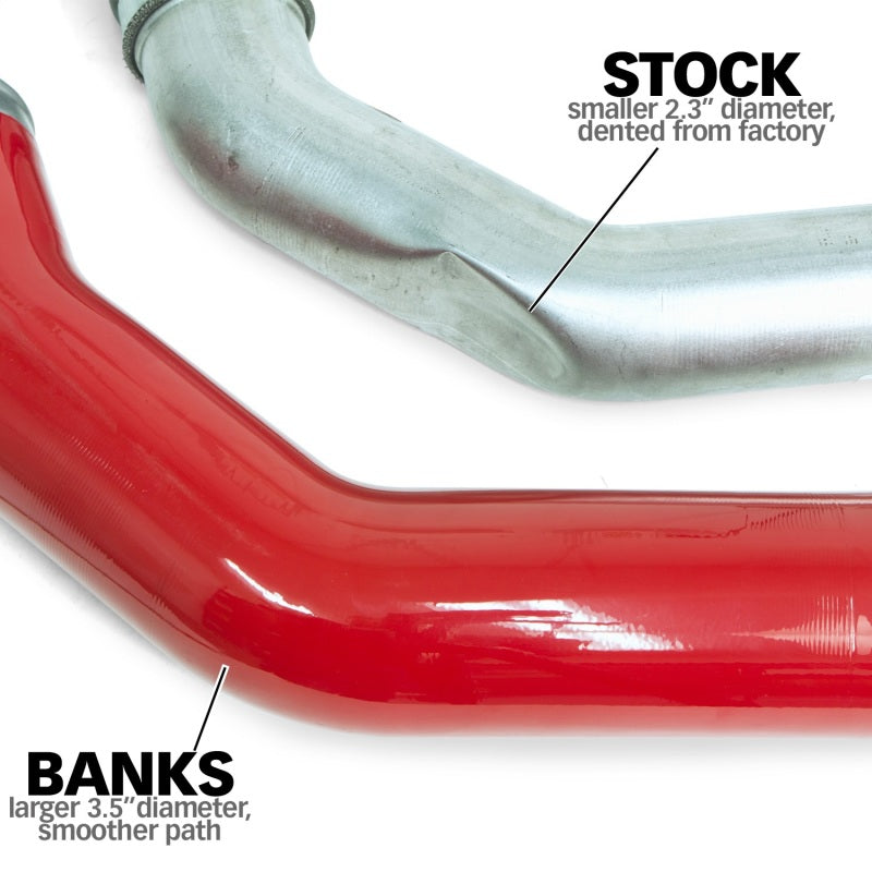 Banks 13-18 Ram 6.7L Diesel Boost Tube System - Driver Side 25994 25994 Photo - Unmounted