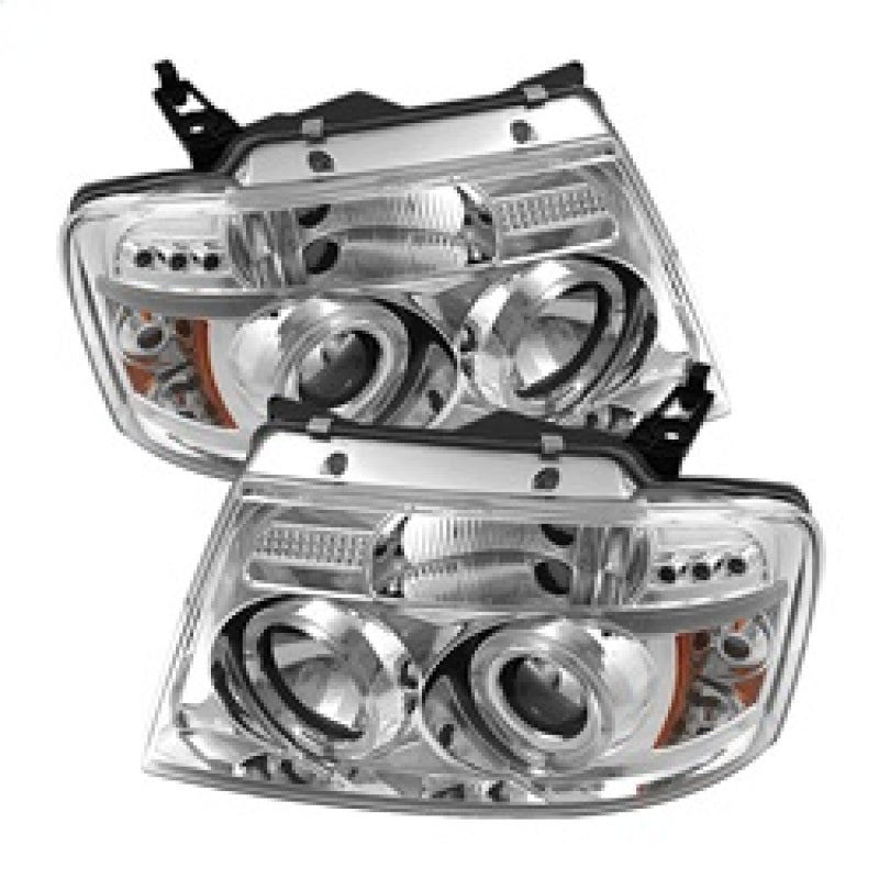Spyder Ford F150 04-08 Projector Headlights Version 2 LED Halo LED Chrm PRO-YD-FF15004-HL-G2-C 5010216 5010216 Photo - Primary