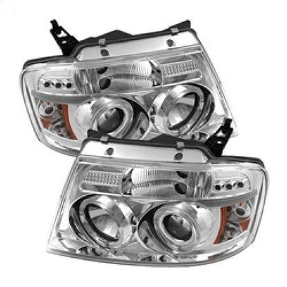Spyder Ford F150 04-08 Projector Headlights Version 2 LED Halo LED Chrm PRO-YD-FF15004-HL-G2-C 5010216 5010216 Photo - Primary