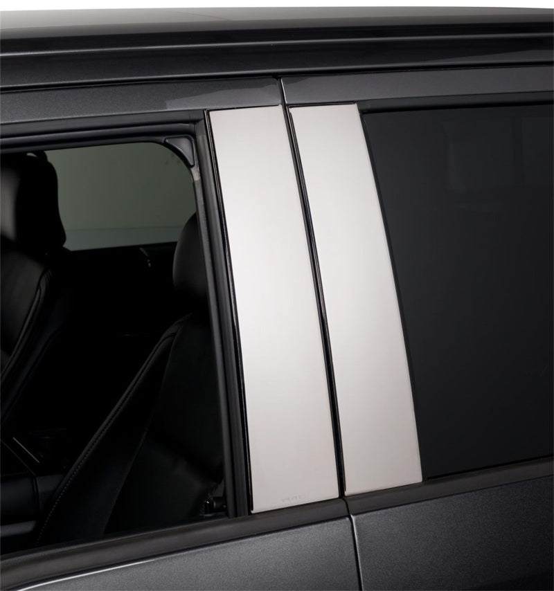 Putco 17-20 Ford SuperDuty - Crew Cab / SuperCab - w/o Keypad Stainless Steel Pillar Posts Classic 402679 402679 Photo - Mounted