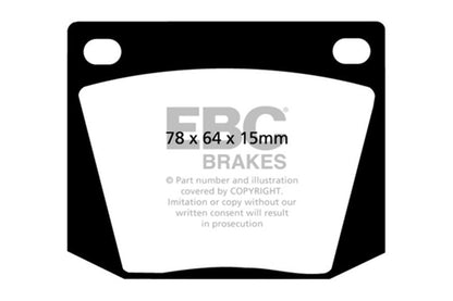 EBC Disc Brake Pad Set DP4169R Photo - Primary