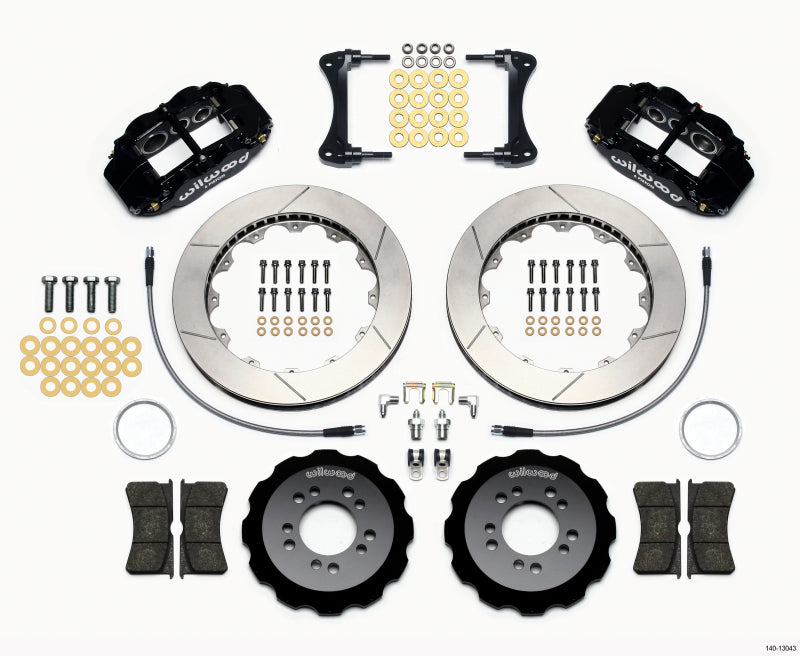 Wilwood Narrow Superlite 6R Front Hat Kit 13.06in 2008-up Hyundai Genesis Coupe w/Lines 140-13043 140-13043 Photo - Primary