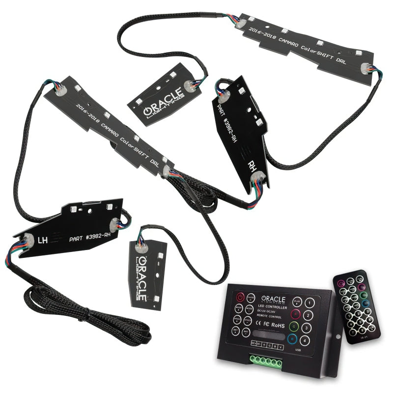 ORACLE Lighting Oracle 16-18 Chevy Camaro RGB+W Headlight DRL Upgrade Kit - ColorSHIFT w/ 2.0 Controller 1345-333 1345-333 Photo - Primary