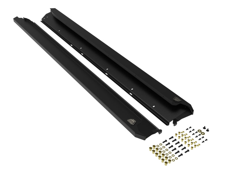 aFe POWER 10-14 Subaru Outback H4 2.5L / H6 3.6L Terra Guard Trail Steps - Black 79-27004 79-27004 Photo - Primary