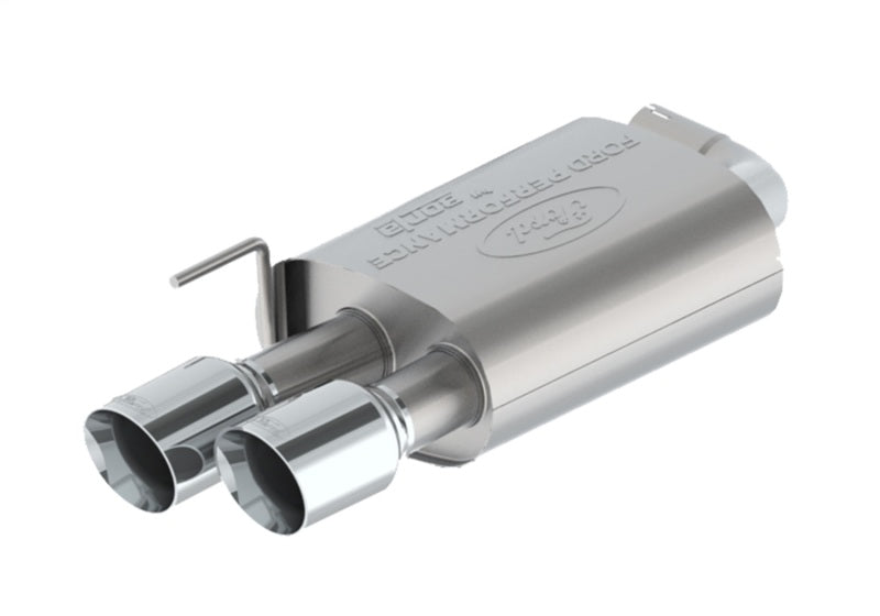 Ford Racing 2024 Mustang 2.3L Sport Non-Active Cat-Back Exhaust w/GT Valance - Chrome M-5200-M2SCV M-5200-M2SCV Photo - Unmounted