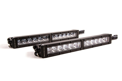 Diode Dynamics 12 In LED Light Bar Single Row Straight Clear Driving (Pair) Stage Series DD5015P DD5015P Photo - Primary