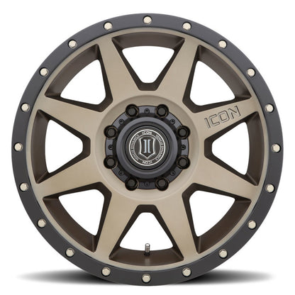 ICON Rebound 20x9 8x170 6mm Offset 5.25in BS Bronze Wheel 1820908152BR 1820908152BR Photo - Close Up