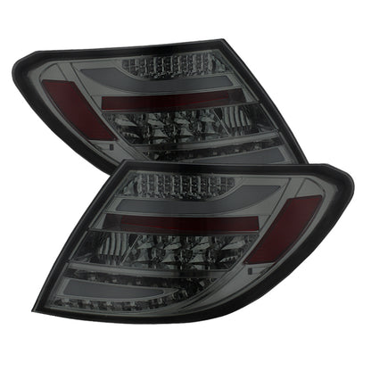 Spyder Mercedes Benz W204 C-Class 08-11 LED Tail Lights Incandescent - Smke ALT-YD-MBZC08-LED-SM 5072696 5072696 Photo - Primary
