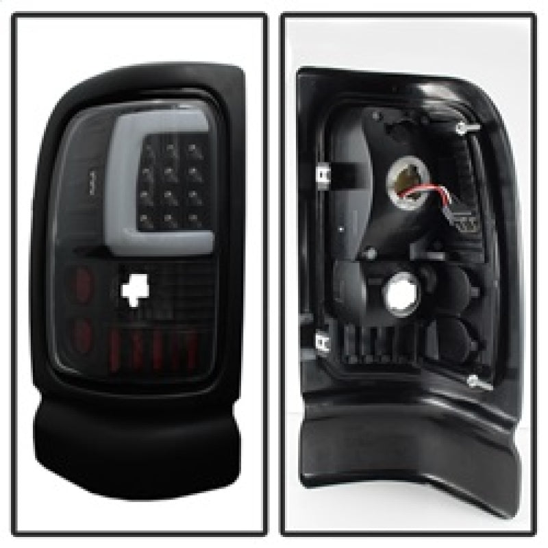 SPYDER xTune Dodge Ram 1500 94-01 Tail Lights - Light Bar LED - Black ALT-ON-DRAM94V3-LBLED-BK 9038860 9038860 Photo - Unmounted