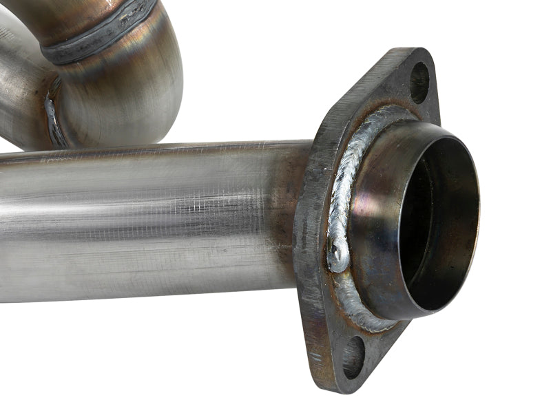 aFe Power Twisted Steel Loop Relocation Pipe 2018 Jeep Wrangler (JL) 48-48027 Photo - Unmounted