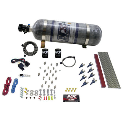Nitrous Express GM LT1/LS1 Pro Piranha Nozzle Gas Nitrous Kit w/Composite Bottle 80010-12 80010-12 Photo - Primary