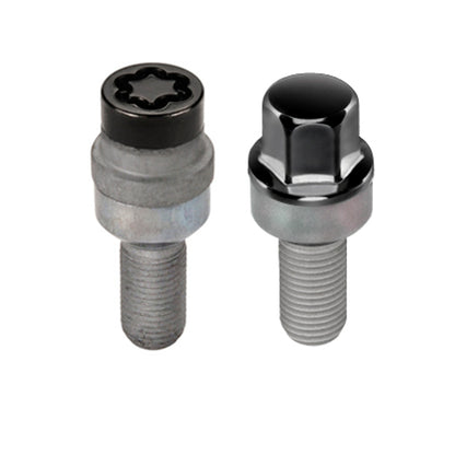 McGard 5 Lug Hex Install Kit w/Locks (Radius Seat Bolt) M14X1.5 / 17mm Hex / 28.1mm Shank L. - Black 68020BK 68020BK Photo - Primary