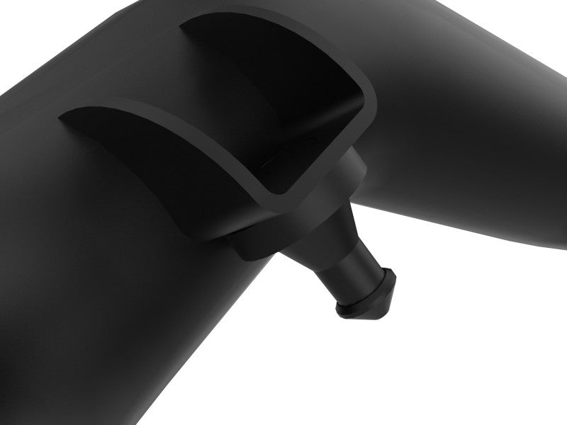 aFe Bladerunner Intercooler Tubes Hot Side 2.5in 17-20 Ford F-150 Raptor V6 3.5L(tt) 46-20298-B 46-20298-B Photo - Close Up