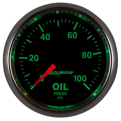 Autometer 2-1/16" Oil Pressure, 0-100 Psi Mechanical, Gs 3821 User 4