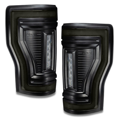 ORACLE Lighting 17-22 Ford F-250/350 (Black Series) Flush Mount LED Tail Lights 5896-504-T 5896-504-T Photo - out of package