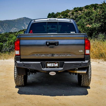 Westin 16-20 Toyota Tacoma Pro-Series Rear Bumper - Textured Black 58-421045 58-421045 Photo - Mounted
