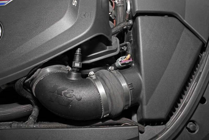 K&N Engineering 09-15 Cadillac CTS 6.2L Air Intake System KNE57-3086 57-3086 Photo - Mounted