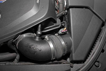 K&N Engineering 09-15 Cadillac CTS 6.2L Air Intake System KNE57-3086 57-3086 Photo - Mounted