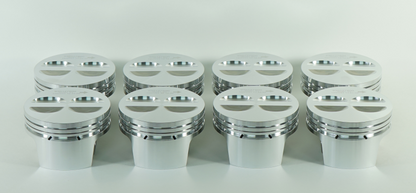 Mahle MS Piston Set GM 604 351ci 4.008in Bore 3.48in Stk 5.7in Rod 0.927 Pin -5cc 10.5 CR Set of 8 930127808 930127808 Photo - Primary
