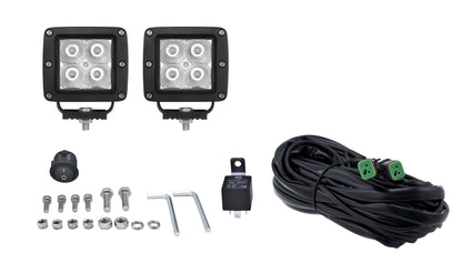 Hella Cube 4 Led Off Rd Kit Ped 357204821 Photo - out of package