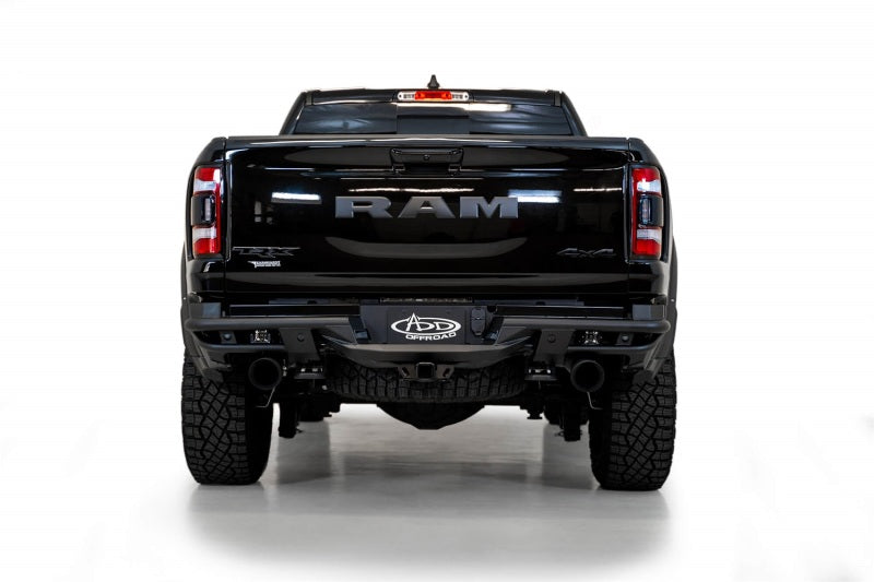 Addictive Desert Designs 2021 Dodge RAM 1500 TRX PRO Bolt-On Rear Bumper w/ Sensors R628571280103 R628571280103 Photo - Mounted