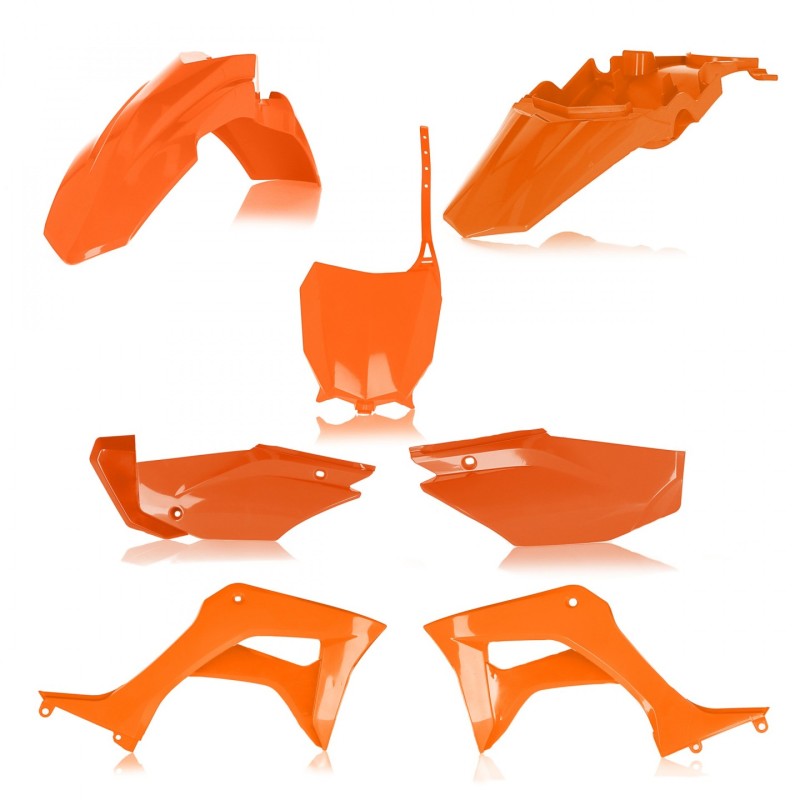 Acerbis 19+ Honda CRF110F Full Plastic Kit - Orange 2861935226 2861935226 Photo - Primary