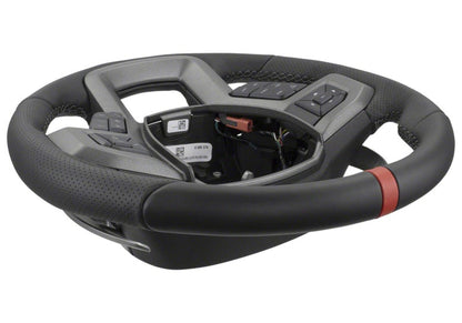 Ford Performance Parts 2015-2017 F-150 Raptor Performance Steering Wheel Kit - Red Sightline M-3600-F15RRD Photo - Unmounted