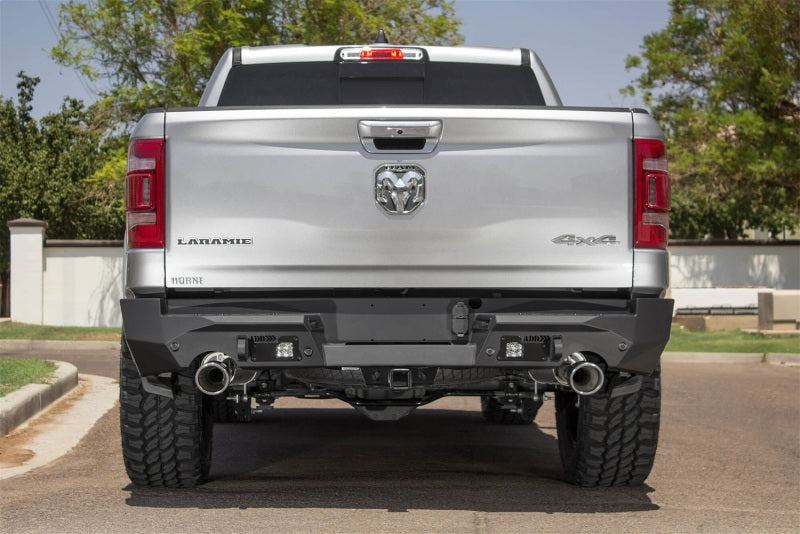 Addictive Desert Designs 2019 Ram 1500 Hammer Stealth Fighter Rear Bumper With 6 Backup Sensors R551281280103 Photo - Mounted