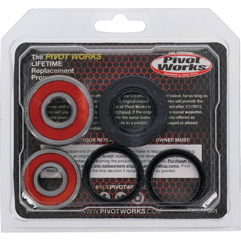 Pivot Works Kawasaki Wheel Bearing Kit Premium Bearings 25-1179-P 25-1179-P Photo - Primary