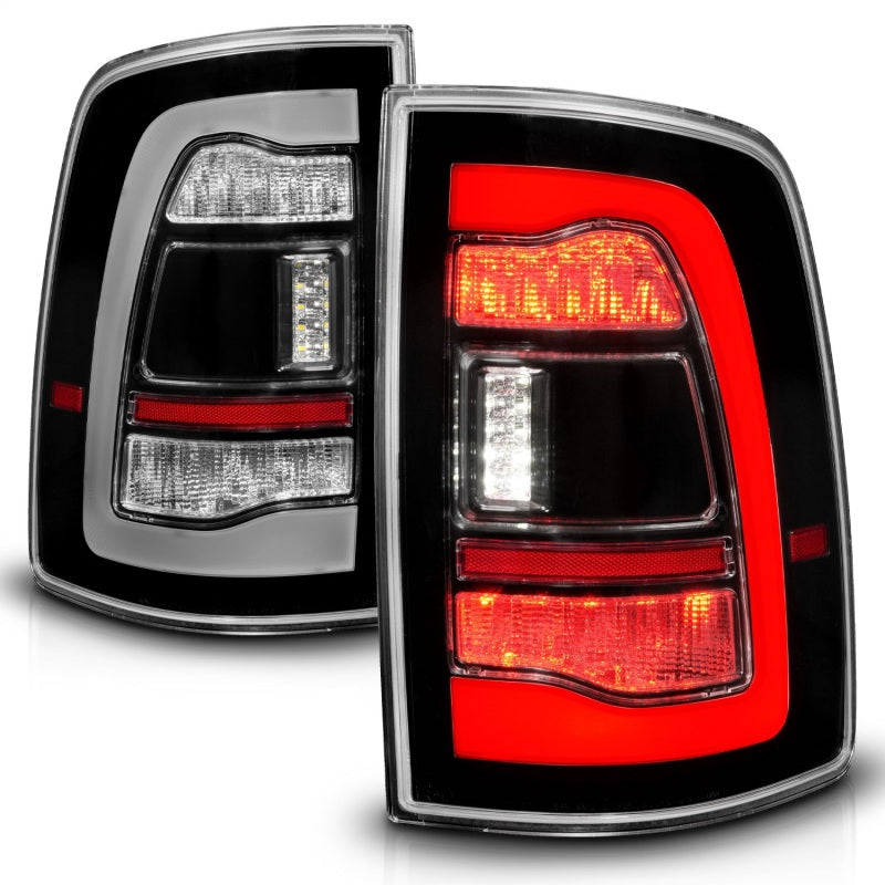 ANZO 09-18 Dodge Ram 1500 Sequential LED Taillights Black 311469 311469 Photo - Unmounted