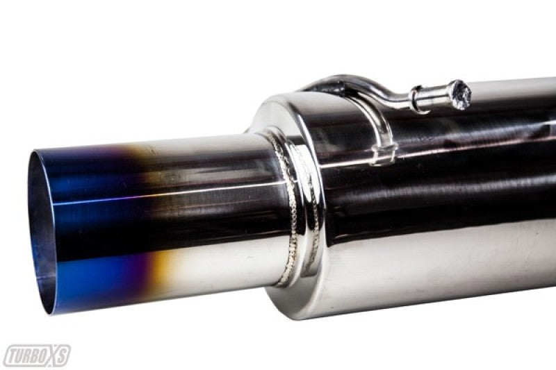 Turbo XS 02-07 WRX-STi Rear Muffler Assembly w/ Titanium Tip WS02-RMA-TI User 1