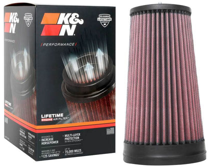 K&N Engineering K&N Universal Unique Air Filter 2-3/4in FLG x 4-21/32in Base x 3-1/2in Top x 8-1/4in Height RU-5291 RU-5291 Photo - out of package