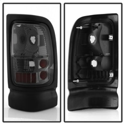 SPYDER Xtune Dodge Ram 1500/2500/3500 94-01 Euro Style Tail Lights Smoke ALT-ON-DRAM94-SM 5012814 5012814 Photo - Unmounted
