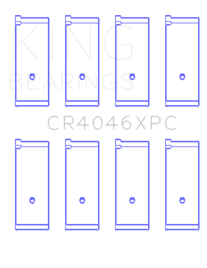 King Engine Bearings King Acura D16A1 (Size STDX) Performance Rod Bearing Set CR4046XPCSTDX CR4046XPCSTDX Photo - Primary