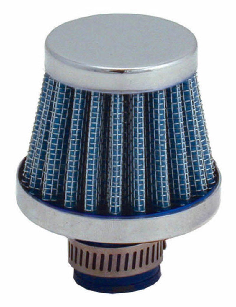 Spectre Breather Filter 10mm Flange / 2in. OD / 1-3/4in. Height - Blue 3996 3996 Photo - Primary