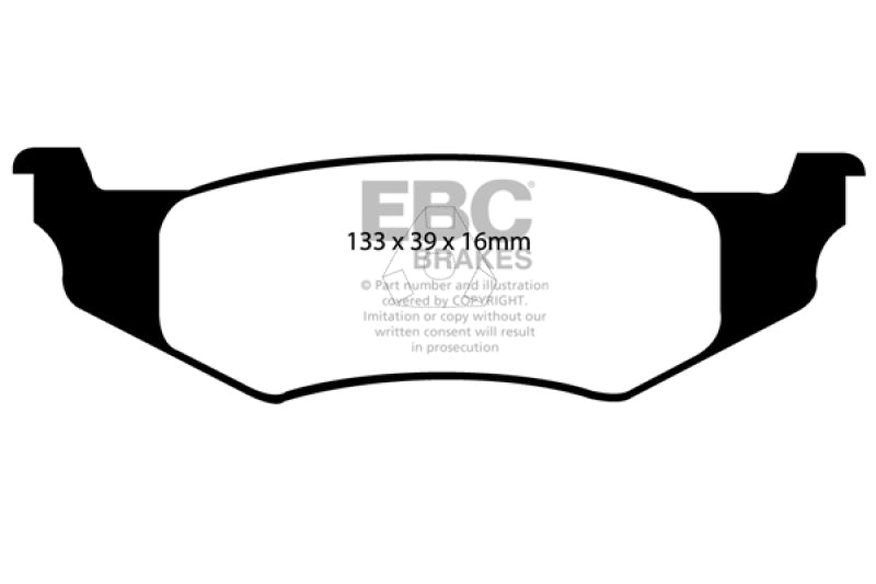 EBC Disc Brake Pad Set DP21066 Photo - Primary