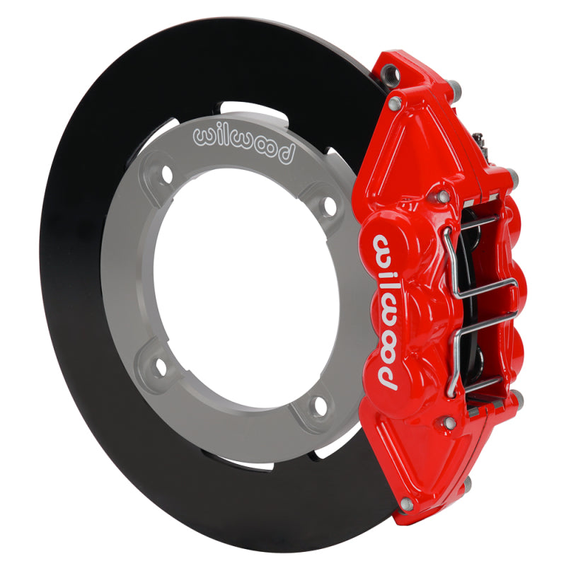 Wilwood 19-22 Honda Talon 1000 Red 4-Piston Rear Kit 11.25in - Plain Face Steel Rotors 140-16627-R 140-16627-R User 1