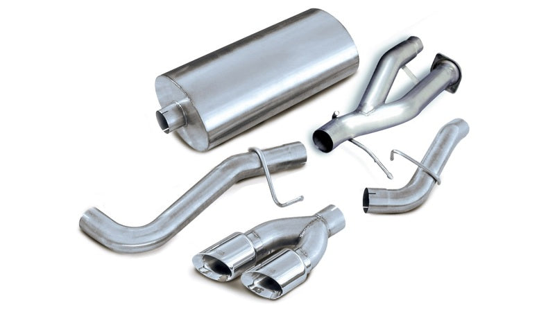 Corsa Performance 02-06 Cadillac Escalade 6.0L V8 Polished Sport Cat-Back Exhaust 14220 Photo - Primary