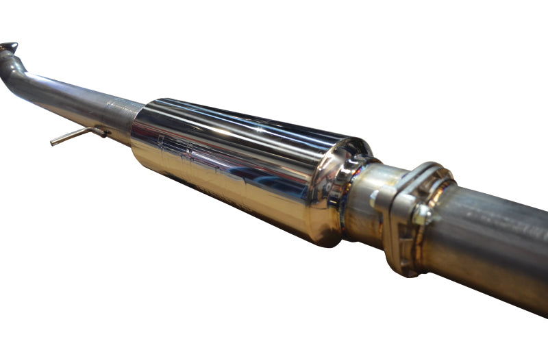 Injen 16-20 Honda Civic 1.5L Turbo 4Cyl (Sedan) 63mm SS Cat-Back Exhaust w/ Dual Burnt Titanium Tips SES1572TT SES1572TT Photo - out of package