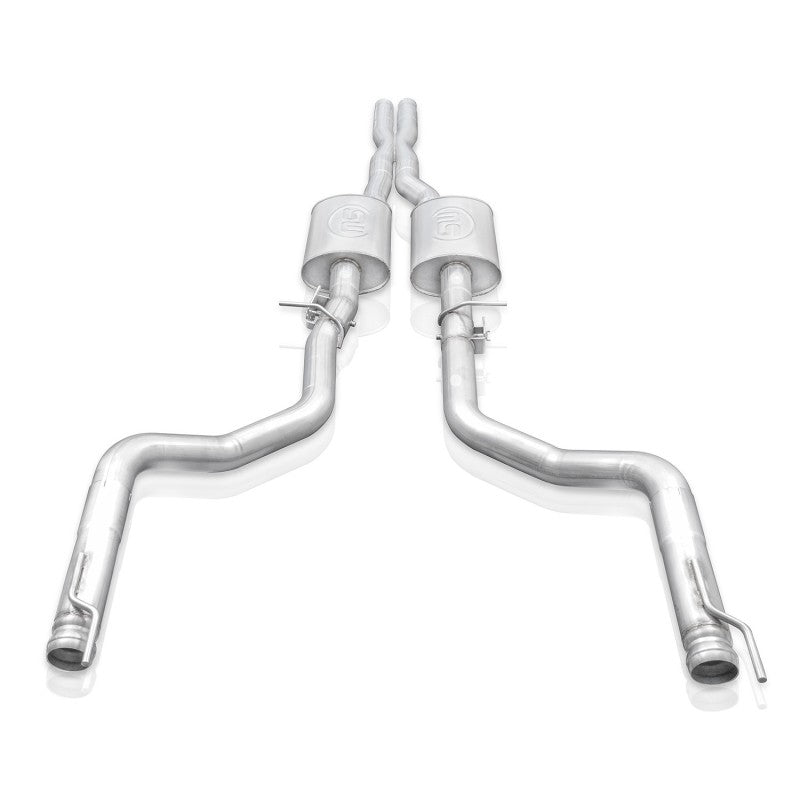 Stainless Works 15-19 Dodge Challenger 6.2L/6.4L Hemi 3in Redline Catback X-Pipe (Use Factory Tips) CHAL16CBR CHAL16CBR Photo - Primary