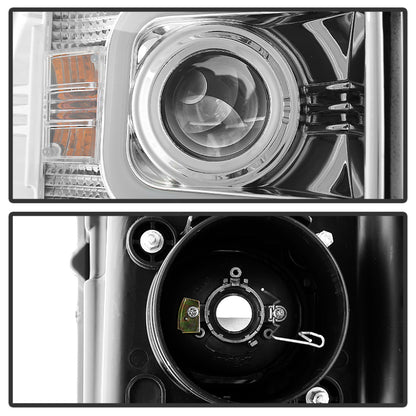 Spyder Chevy Silverado 2014-16 2500 HD Projector Headlights Light Bar DRL Chrm PRO-YD-CSHD14-LBDRL-C 5081049 5081049 User 1