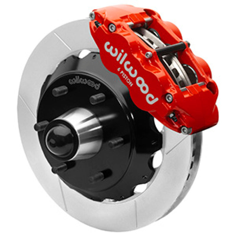 Wilwood 63-87 C10 CPP Spindle FNSL6R Front BBK 13in Slotted 6x5.5 BC - Red 140-16457-R