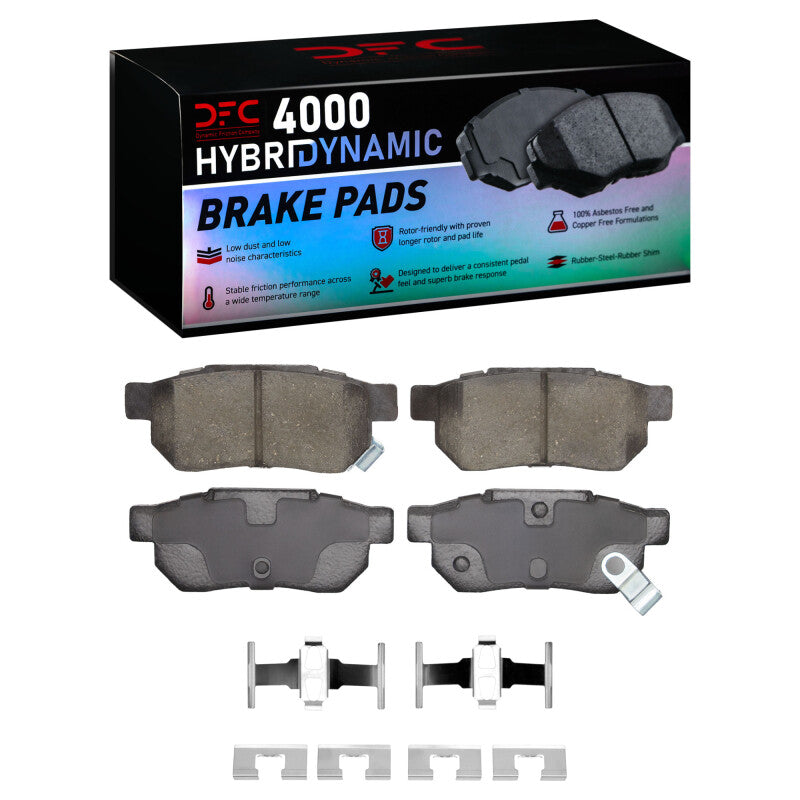 DFC DFC 4000 HybriDynamic Brake Pads Brakes, Rotors & Pads Brake Pads - OE main image